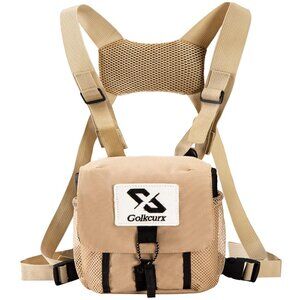 Golkcurx Binocular Harness, Adjustable Bino Harness Chest Pack